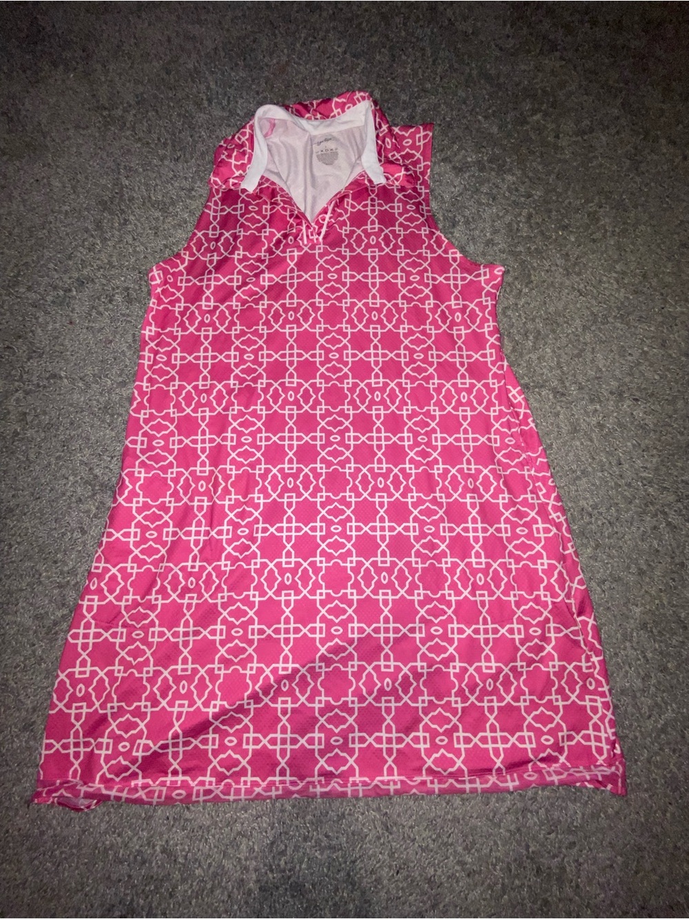 Gottex Sleeveless Pink Printed Sleepwear Dress